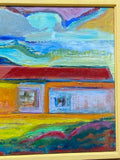 Painting 'The Back of M. Jones House' by Richard Fraenkel