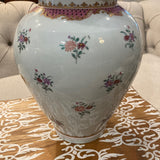 Chinese Export Armoral urn with lid
