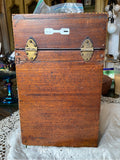 19th Century Inlaid Shell Letter Box