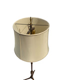 Wooden Three Leg Floor Lamp