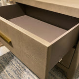 Shagreen Nightstand from Restoration Hardware