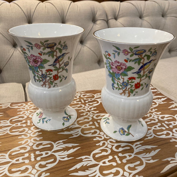 Pair of Aynsley urns