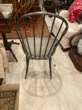 set of 4 metal windsor chairs
