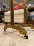 ANTIQUE 1920s ITALIAN WOOD GRESSO GOLD LEAF VALET STAND