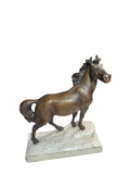 Paul Herzel Bronze Horse Sculpture