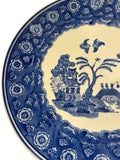Blue Willow blue and white plate