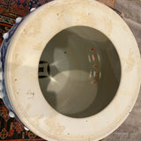 Pair of Asian blue and white garden stools