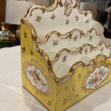 DRESDEN FRANZISKA HIRSCH PORCELAIN LETTER HOLDER