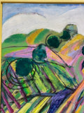 Painting 'Fields' by Richard Fraenkel