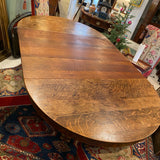 Stickley dining room table with 3 leaves