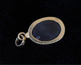 14k Egyptian revival black onyx scarab