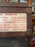 Antique children's chalkboard easel