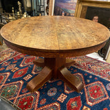 Stickley dining room table with 3 leaves