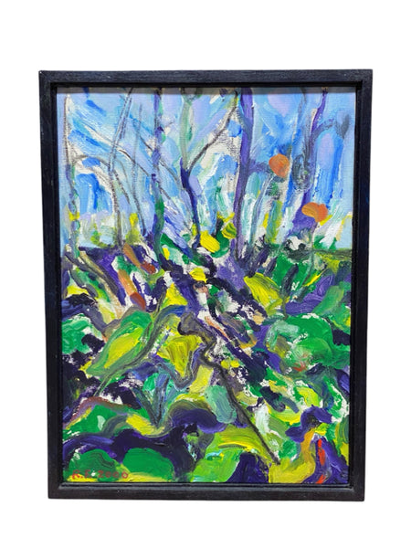 Painting 'Groissance' by Richard Fraenkel