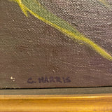 Conley Harris lilly pad painting