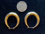 14k gold hoops