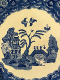Blue Willow blue and white plate