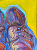 Painting 'The Shoes of the Artist' by Richard Fraenkel