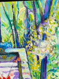 Painting 'Memory, Terrace' by Richard Fraenkel