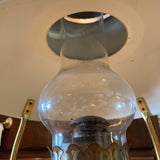 brass onion lamp