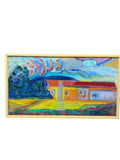 Painting 'The Back of M. Jones House' by Richard Fraenkel