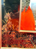 Painted Wall Mirror by Harrison for La Barge, 1993