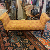 shell fabric bench