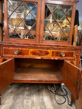 Banded Inlaid Federal Style Secretary Desk