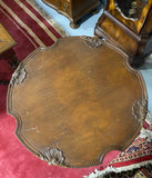 Pie Crust Scalloped Table