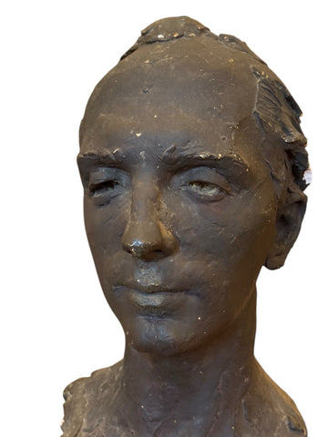 Plaster Bust Of Man