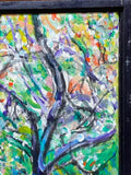 Painting 'Arbes En Fleurs' by Richard Fraenkel
