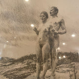 Anders Zorn Swedish 1860-1920 Etching of nude couple