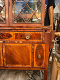 Banded Inlaid Federal Style Secretary Desk