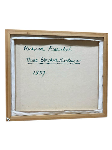 Painting 'Three Stacked Paintings' by Richard Fraenkel