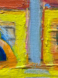 Painting 'The Back of M. Jones House' by Richard Fraenkel