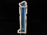 14k Ancient Egyptian Faience Funerary Figurine Pendant