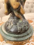 Feyrot bronze sculpture of cherubs