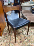 Bernhard Pederson and Son Teak And Leather Chair