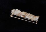 14k Ancient Egyptian Faience Funerary Figurine Pendant