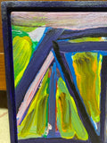 Painting Untitled of Bridge, September 15,1982