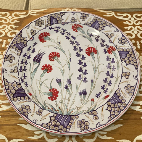 Set of 5 Mottahedeh Tin Plates