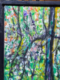 Painting 'Arbes En Fleurs' by Richard Fraenkel