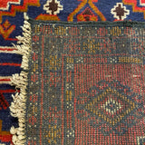 Small red and blue rug