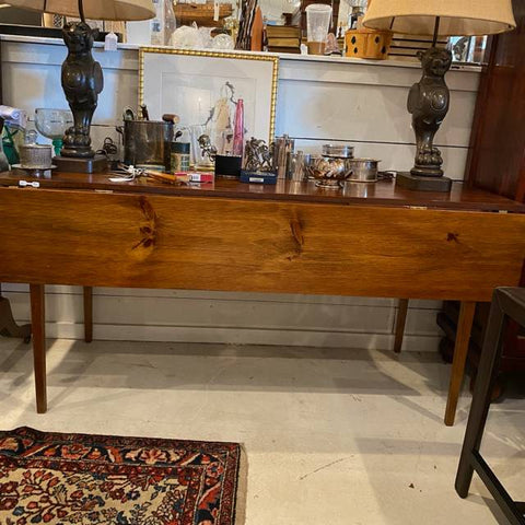 Gorgeous Early Wooden Drop Leaf Table