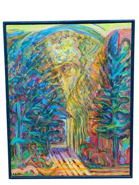 Painting 'Autumn' by Richard Fraenkel
