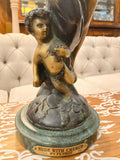 Feyrot bronze sculpture of cherubs