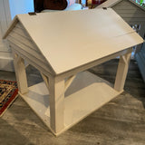 dog housewhite with storage