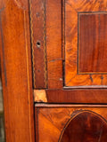 Banded Inlaid Federal Style Secretary Desk