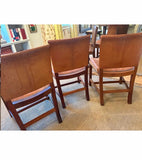 Set of six iconic Kaare Klint The Red Chairs
