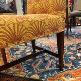 shell fabric bench